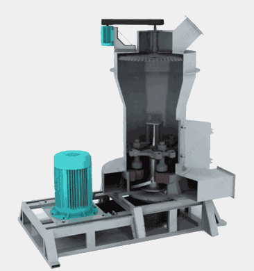 High pressure micro powder grindingWorking principle