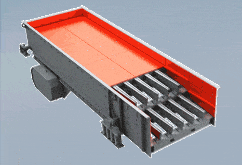 Vibrating feederWorking principle