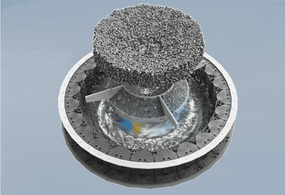 VSI Sand Making MachineWorking principle