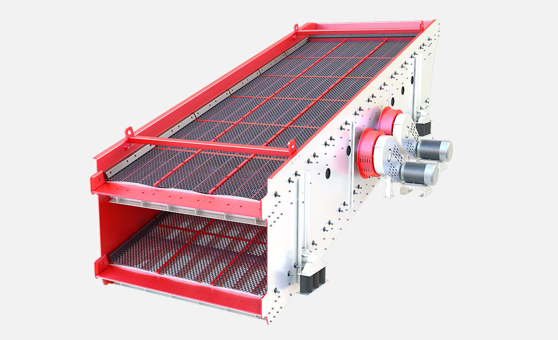 Circular vibrating screenWorking principle