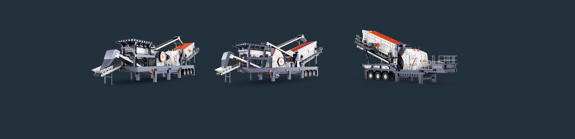 Crushing station series